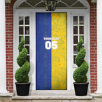 Custom Brazil And Haiti Football Door Cover Jaguar With Kanson Wouj Special Style