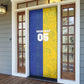 Custom Brazil And Haiti Football Door Cover Jaguar With Kanson Wouj Special Style