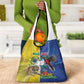 Brazil And Haiti Football Grocery Bag Jaguar With Kanson Wouj Special Style