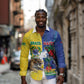 Custom Brazil And Haiti Football Long Sleeve Button Shirt Jaguar With Kanson Wouj Special Style