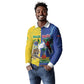 Custom Brazil And Haiti Football Long Sleeve Polo Shirt Jaguar With Kanson Wouj Special Style