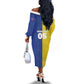 Custom Brazil And Haiti Football Off The Shoulder Long Sleeve Dress Jaguar With Kanson Wouj Special Style