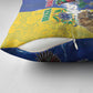 Brazil And Haiti Football Pillow Cover Jaguar With Kanson Wouj Special Style