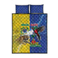 Brazil And Haiti Football Quilt Bed Set Jaguar With Kanson Wouj Special Style