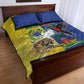 Brazil And Haiti Football Quilt Bed Set Jaguar With Kanson Wouj Special Style