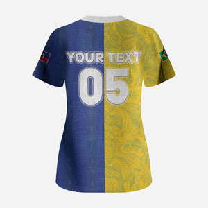 Custom Brazil And Haiti Football Scrub Top Jaguar With Kanson Wouj Special Style