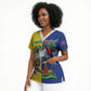 Custom Brazil And Haiti Football Scrub Top Jaguar With Kanson Wouj Special Style