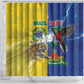 Brazil And Haiti Football Shower Curtain Jaguar With Kanson Wouj Special Style