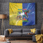 Brazil And Haiti Football Tapestry Jaguar With Kanson Wouj Special Style