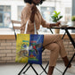 Brazil And Haiti Football Tote Bag Jaguar With Kanson Wouj Special Style