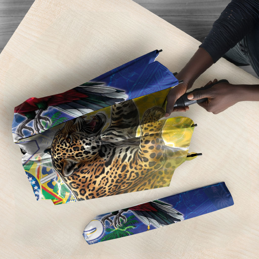 Brazil And Haiti Football Umbrella Jaguar With Kanson Wouj Special Style