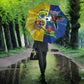 Brazil And Haiti Football Umbrella Jaguar With Kanson Wouj Special Style