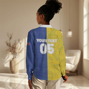 Custom Brazil And Haiti Football Women Casual Shirt Jaguar With Kanson Wouj Special Style