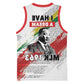 Martin Luther King Basketball Jersey Honoring The Legacy White Version - African Pride