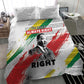 Martin Luther King Bedding Set Honoring The Legacy White Version