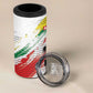 Martin Luther King 4 in 1 Can Cooler Tumbler Honoring The Legacy White Version