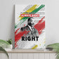 Martin Luther King Canvas Wall Art Honoring The Legacy White Version