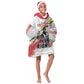 Martin Luther King Kid Wearable Blanket Hoodie Honoring The Legacy White Version