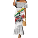 Martin Luther King Mermaid Dress Honoring The Legacy White Version