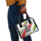 Martin Luther King Shoulder Handbag Honoring The Legacy White Version