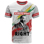 Martin Luther King T shirt Honoring The Legacy White Version