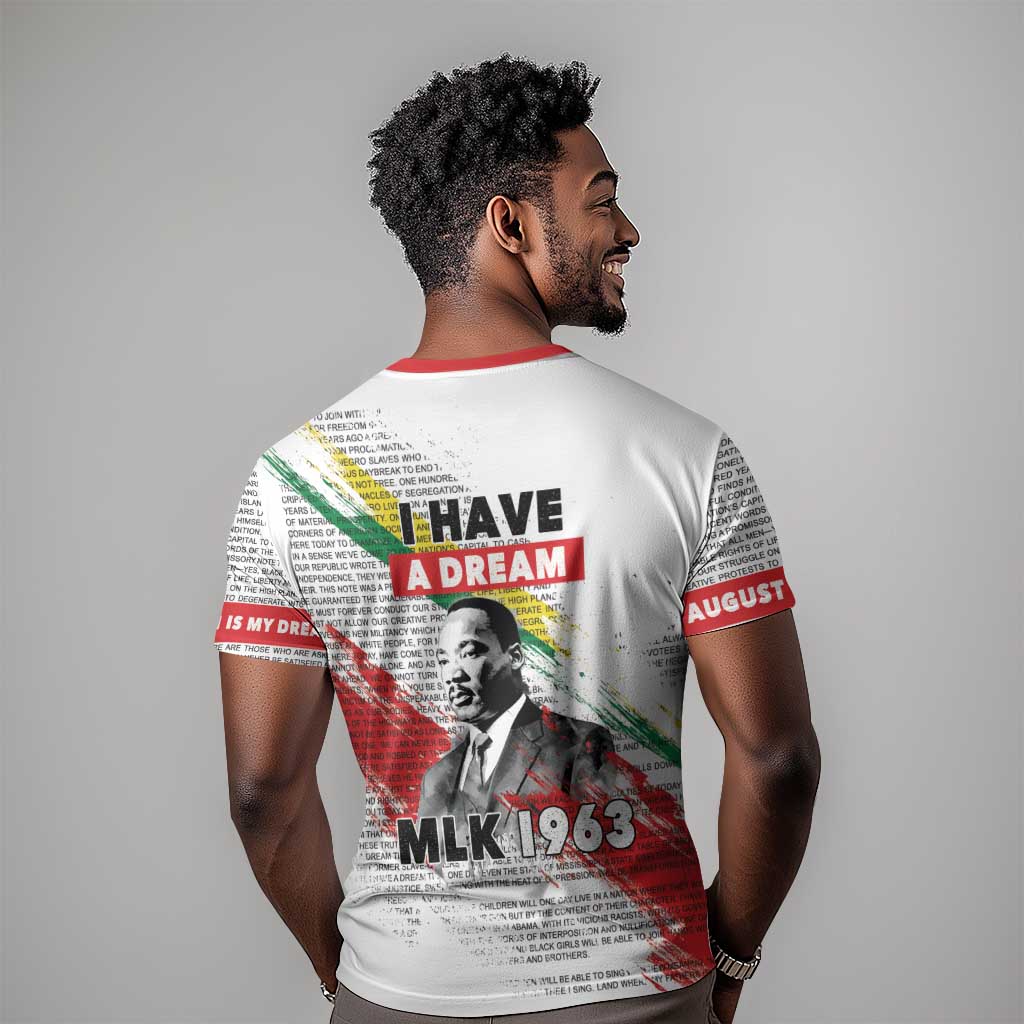 Martin Luther King T shirt Honoring The Legacy White Version