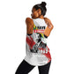 Martin Luther King Women Racerback Tank Honoring The Legacy White Version