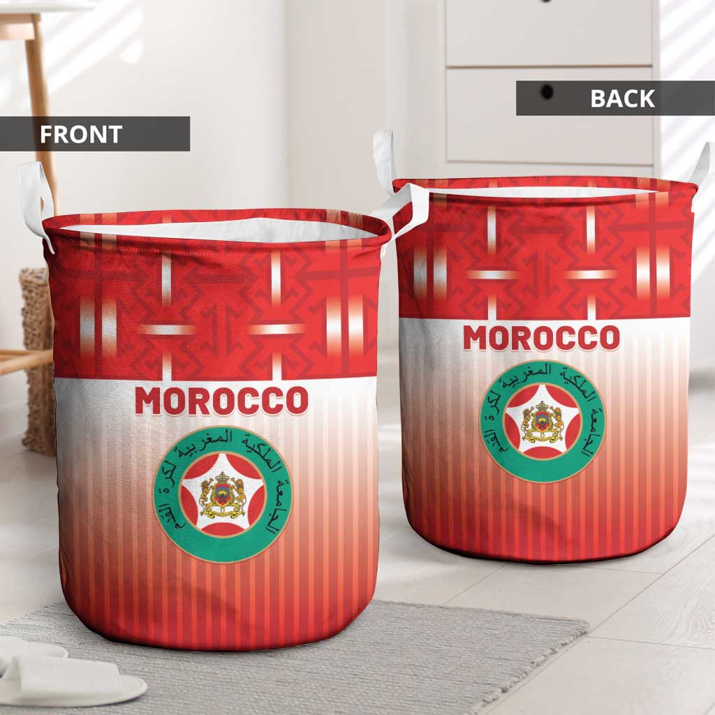 Morocco Football Laundry Basket 1994 Retro Red Version - African Pride