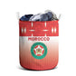 Morocco Football Laundry Basket 1994 Retro Red Version - African Pride