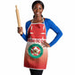 Morocco Football Apron 1994 Retro Red Version - African Pride