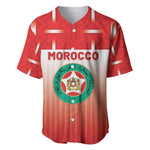 Custom Morocco Football Baseball Jersey 1994 Retro Red Version - African Pride
