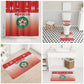 Morocco Football Bathroom Set 1994 Retro Red Version - African Pride