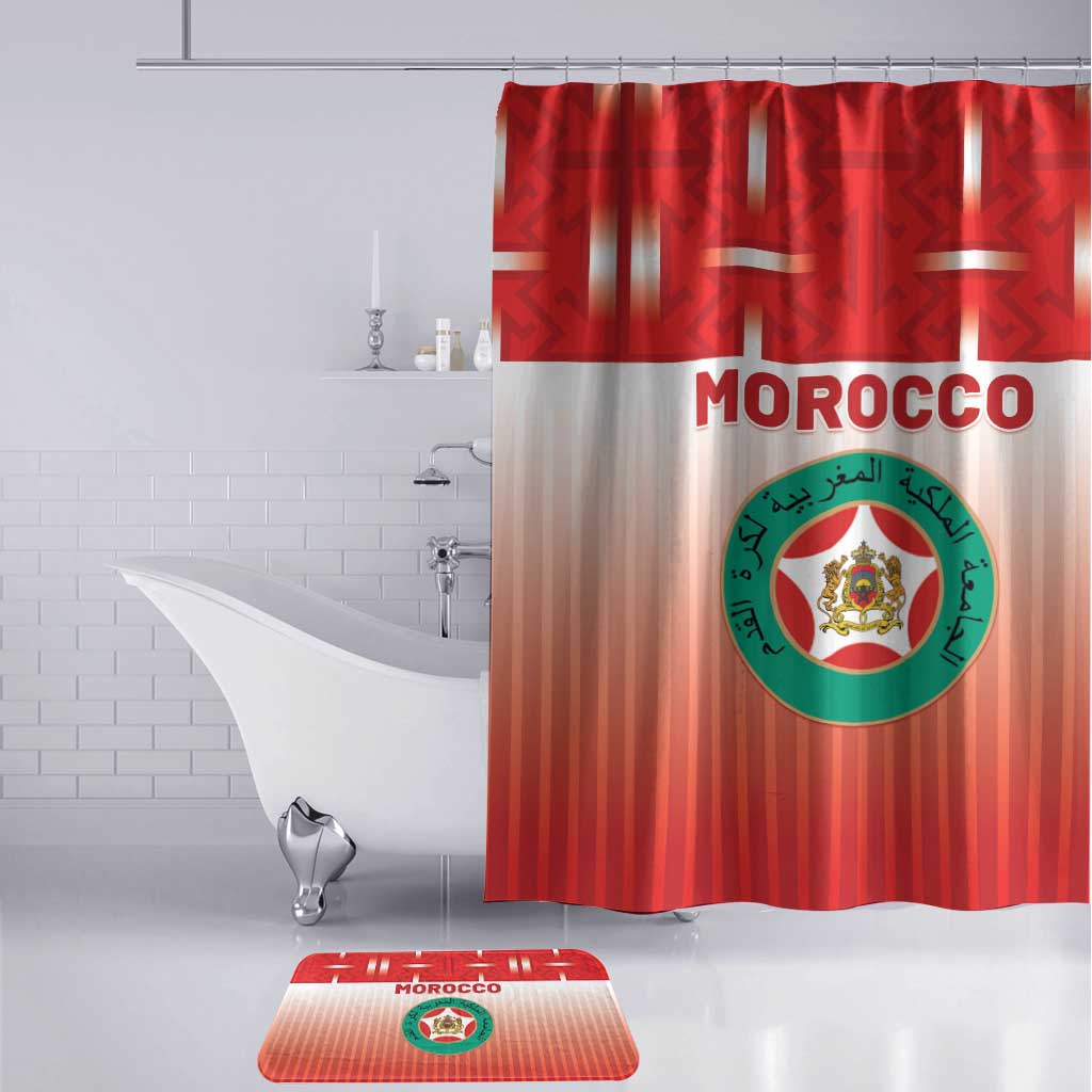 Morocco Football Bathroom Set 1994 Retro Red Version - African Pride