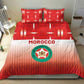 Morocco Football Bedding Set 1994 Retro Red Version - African Pride