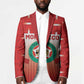 Custom Morocco Football Blazer 1994 Retro Red Version - African Pride