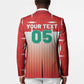 Custom Morocco Football Blazer 1994 Retro Red Version - African Pride