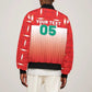 Custom Morocco Football Bomber Jacket 1994 Retro Red Version - African Pride