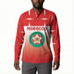 Custom Morocco Football Button Sweatshirt 1994 Retro Red Version