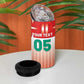 Custom Morocco Football 4 in 1 Can Cooler Tumbler 1994 Retro Red Version - African Pride