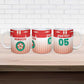 Custom Morocco Football Ceramic Mug 1994 Retro Red Version - African Pride