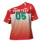 Custom Morocco Football Cross Shoulder Shirt 1994 Retro Red Version - African Pride