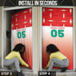 Custom Morocco Football Door Cover 1994 Retro Red Version - African Pride