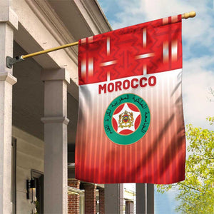 Morocco Football Garden Flag 1994 Retro Red Version - African Pride
