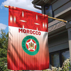 Morocco Football Garden Flag 1994 Retro Red Version - African Pride