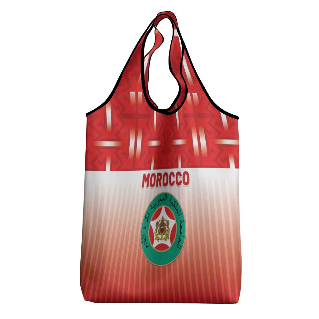 Morocco Football Grocery Bag 1994 Retro Red Version - African Pride