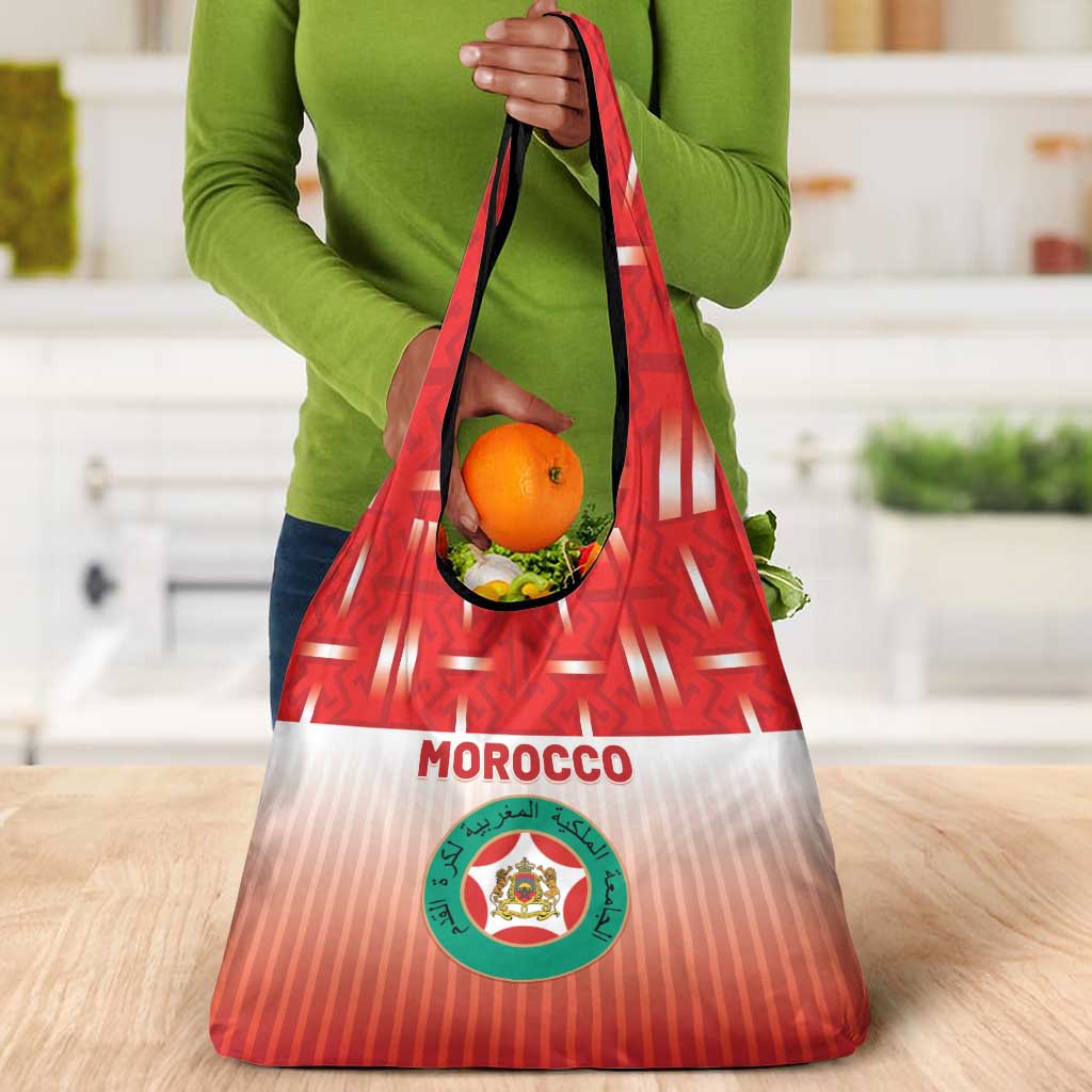 Morocco Football Grocery Bag 1994 Retro Red Version - African Pride