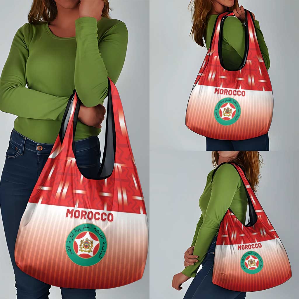 Morocco Football Grocery Bag 1994 Retro Red Version - African Pride