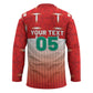 Custom Morocco Football Hockey Jersey 1994 Retro Red Version - African Pride