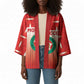 Custom Morocco Football Kimono 1994 Retro Red Version - African Pride