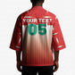 Custom Morocco Football Kimono 1994 Retro Red Version - African Pride